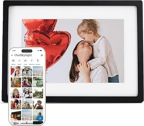 kylight Frame – WiFi Digital Picture Frame Customer Support, Touch Screen Digital Photo Frame with Easy Setup, Photo Gifts for Parents and Grandparents - 10 Inch Black